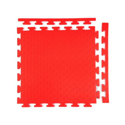 Мат-пазл, 50 х 50 см, 8 мм, Цвет красный