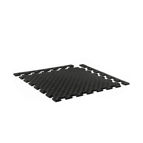Мат-пазл повышенной плотности, 48 х 48 см, 8 мм, чёрный