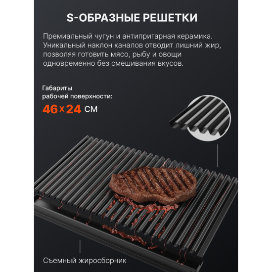 Газовый гриль портативный Karbo Grill X1 Black Karbo