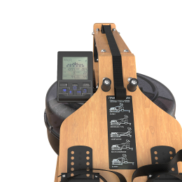 Гребной тренажер UNIX Fit Wood Rower Light
