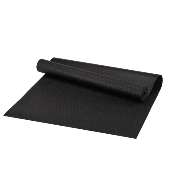 Коврик для фитнеса и йоги YM01-PVCYO-Black 173 х 61 х 0,3 см