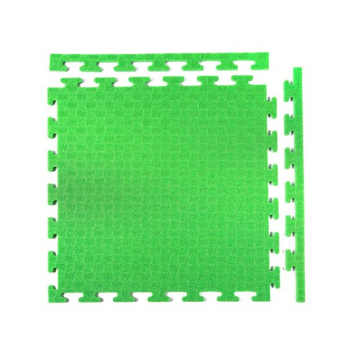 Мат-пазл повышенной плотности, 50 х 50 см, 8 мм, Цвет зелёный