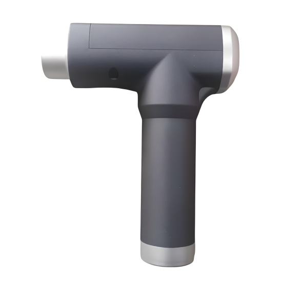 Перкуссионный массажер для тела, шеи и спины DFC VM-BR Синий, 6 насадок