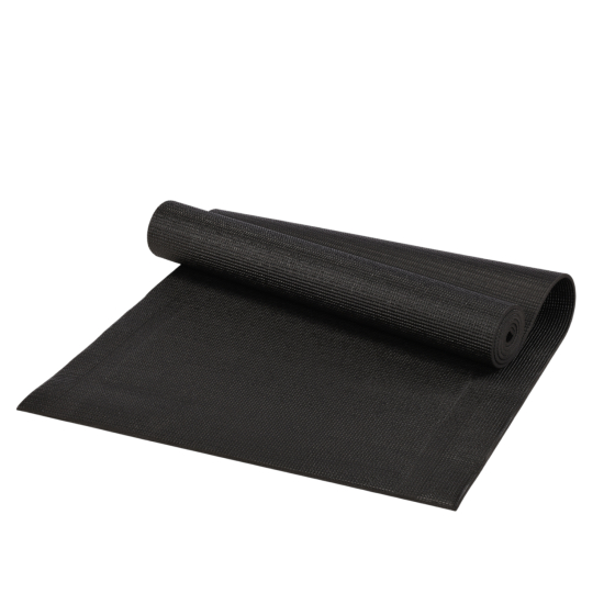 Коврик для фитнеса и йоги YM03-PVCYO-Black 173 х 61 х 0,6 см