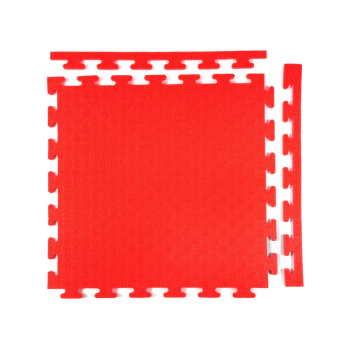Мат-пазл повышенной плотности, 50 х 50 см, 8 мм, Цвет красный