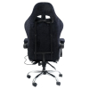 Вибромассажное кресло Calviano Amarone Black-Grey plush