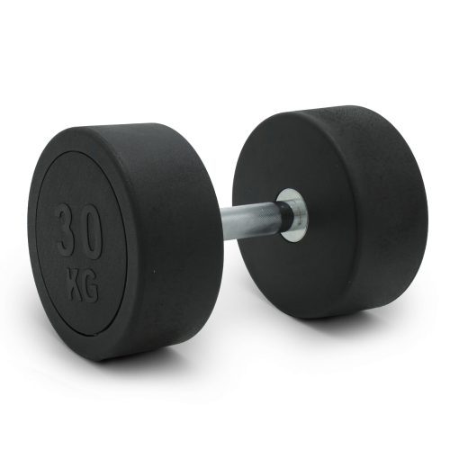 Гантель UNIX Fit PRO круглая обрезиненная 30 кг / шт.