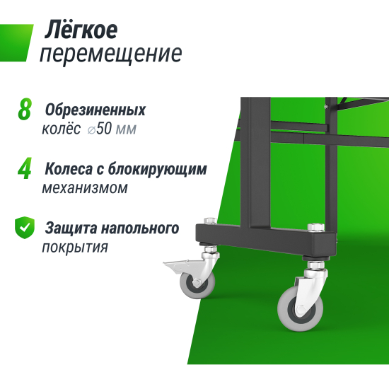 Теннисный стол UNIX Line Indoor 16 mm MDF (Blue)