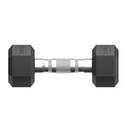 Гантель гексагональная UNIX Fit обрезиненная 2,5 кг / шт.