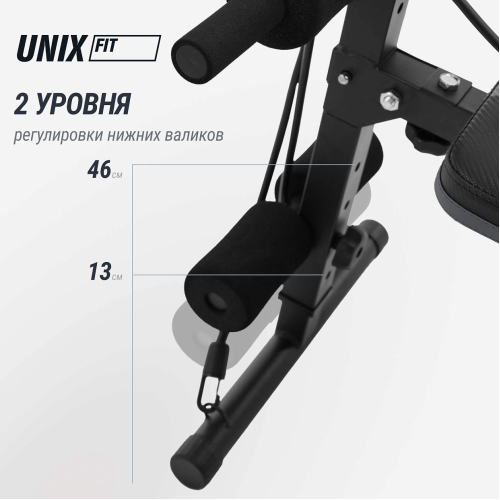 Скамья для пресса UNIX Fit SIT-UP 140