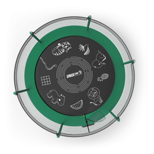 Батут UNIX Line SUPREME GAME 8 ft (Green)