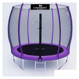 Батут Calviano Outside Master Purple 252 см - 8ft (внешняя сетка, с лестницей) 9640426