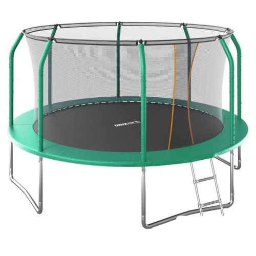 Батут Unix Line Supreme Basic 12 ft (green)
