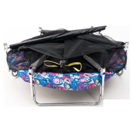 Батут Calviano Smile 140 см-4.5FT с внешней сеткой складной 9361365