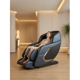 Массажное кресло Meridien Minneapolis (Brown + Dark blue)