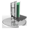 Теннисный стол Wips Roller Outdoor Composite (зеленый)