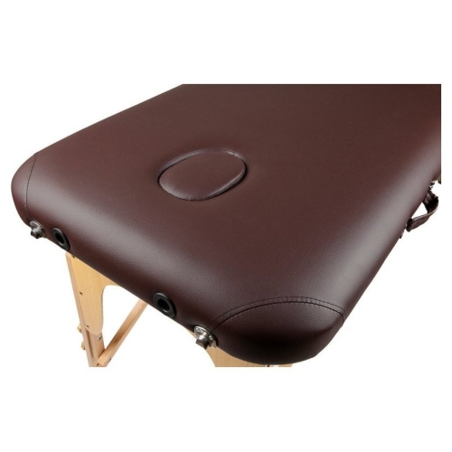 Массажный стол Atlas Sport складной 2-с деревянный 60 см (коричневый)