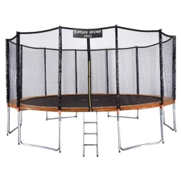 Батут Atlas Sport 490 см - 16ft Pro (оранжевый) 5156058