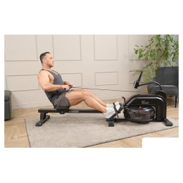 Гребной тренажер Orlauf River (черный) 10754996