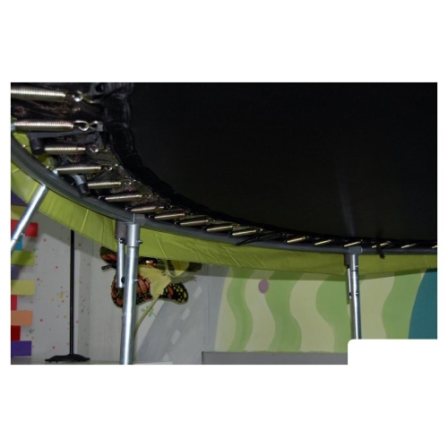 Батут Atlas Sport 252 см - 8ft Master (с лестницей, зеленый)