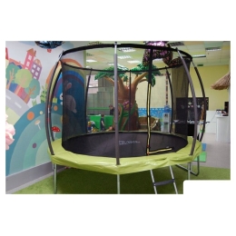 Батут Atlas Sport 312 см - 10ft Master (с лестницей, зеленый) 6836060