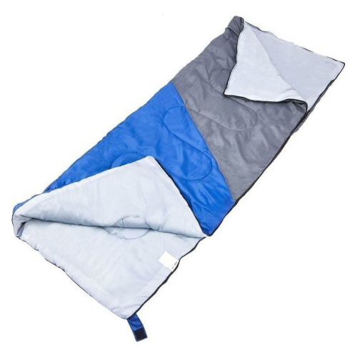 Спальный мешок Acamper Bruni 300г/м2 (голубой/серый)