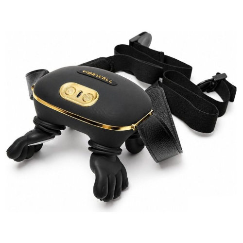 Массажер для шеи и плеч  VibeWell P-054 (черный)