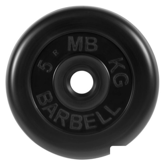 Диск MB Barbell Стандарт 26 мм (1x5 кг)