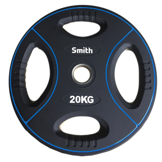 Диск полиуретановый 20кг. Smith Сила PUWP12