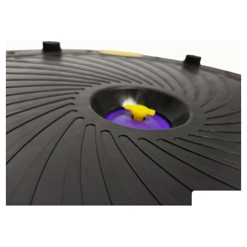 Балансир AMETIST Bosu Ball (фиолетовый)