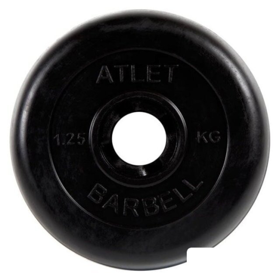 Диск MB Barbell Атлет 26 мм (1x1.25 кг)