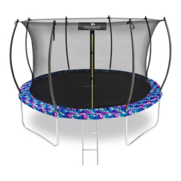 Батут Calviano Inside Master Smile 374 см - 12ft (внутренняя сетка, с лестницей) 9636481