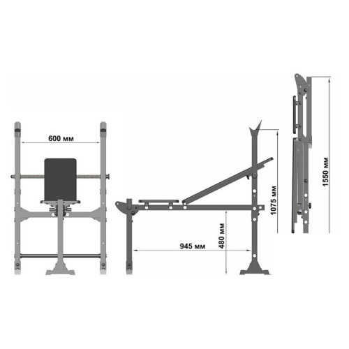 Силовая скамья Leco Starter [гп027403]
