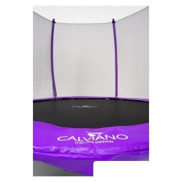 Батут Calviano Outside Master Purple 252 см - 8ft (внешняя сетка, с лестницей) 9640426
