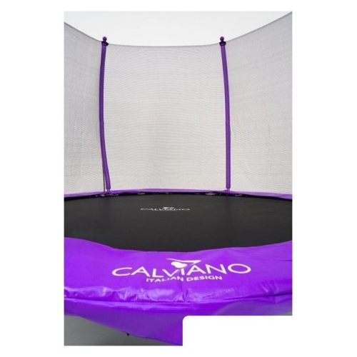 Батут Calviano Outside Master Purple 252 см - 8ft (внешняя сетка, с лестницей)