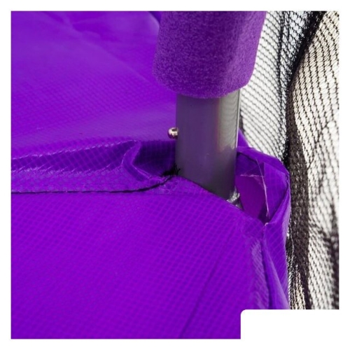 Батут Calviano Outside Master Purple 252 см - 8ft (внешняя сетка, с лестницей)