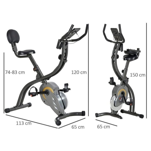 Велотренажер DFC X-Bike HOMCOM B3386R