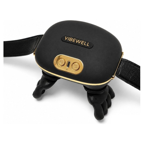 Массажер для шеи и плеч  VibeWell P-054 (черный)