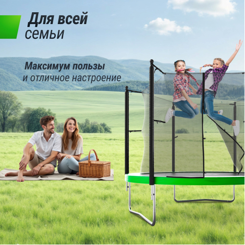 Батут UNIX Line Simple 10 ft Green (inside)