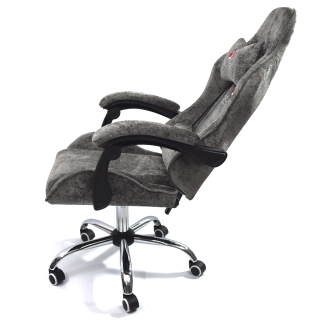 Вибромассажное кресло Calviano Nero dark grey plush