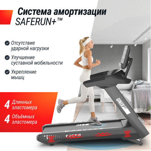 Беговая дорожка UNIX Fit T-1350 PRO (LED)