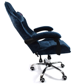 Вибромассажное кресло Calviano Nero blue plush