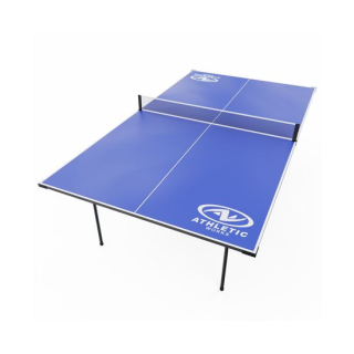 Теннисный стол DFC ATHLETIC, размер по стандарту ITTF 274 x 152 см, усиленный, с сеткой, складной