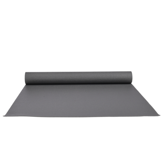 Коврик для фитнеса и йоги YM01-PVCYO-Grey 173 х 61 х 0,3 см
