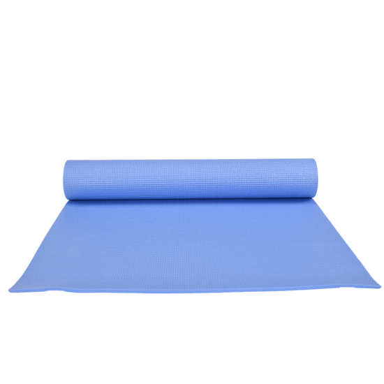 Коврик для фитнеса и йоги YM03-PVCYO-Blue 173 х 61х 0,6 см