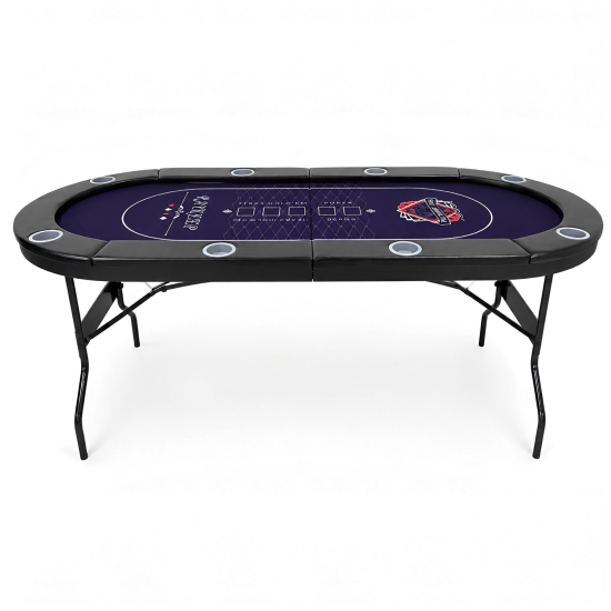 Игровой стол – покер DFC RAYKEEP 72", на 8 мест, складной