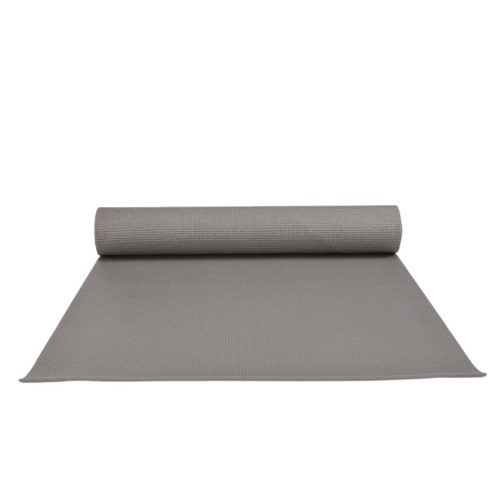 Коврик для фитнеса и йоги YM03-PVCYO-Grey 173 х 61 х 0,6 см