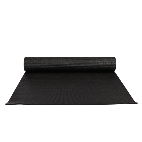 Коврик для фитнеса и йоги YM03-PVCYO-Black 173 х 61 х 0,6 см