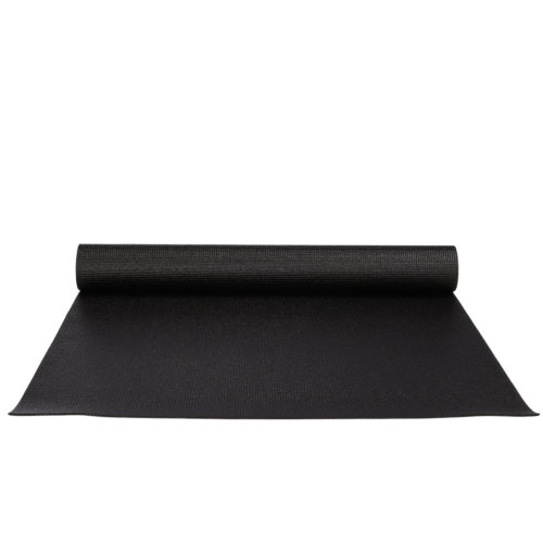Коврик для фитнеса и йоги YM01-PVCYO-Black 173 х 61 х 0,3 см