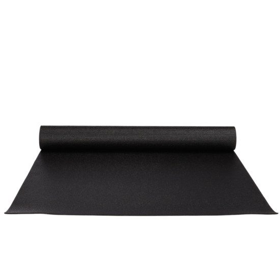 Коврик для фитнеса и йоги YM01-PVCYO-Black 173 х 61 х 0,3 см
